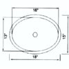 BATHROOM SINK 1602 - Image 2
